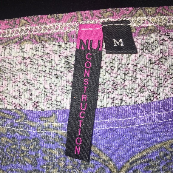 Nu Construction Anthropologie blouse t-shirt top - Picture 6 of 6